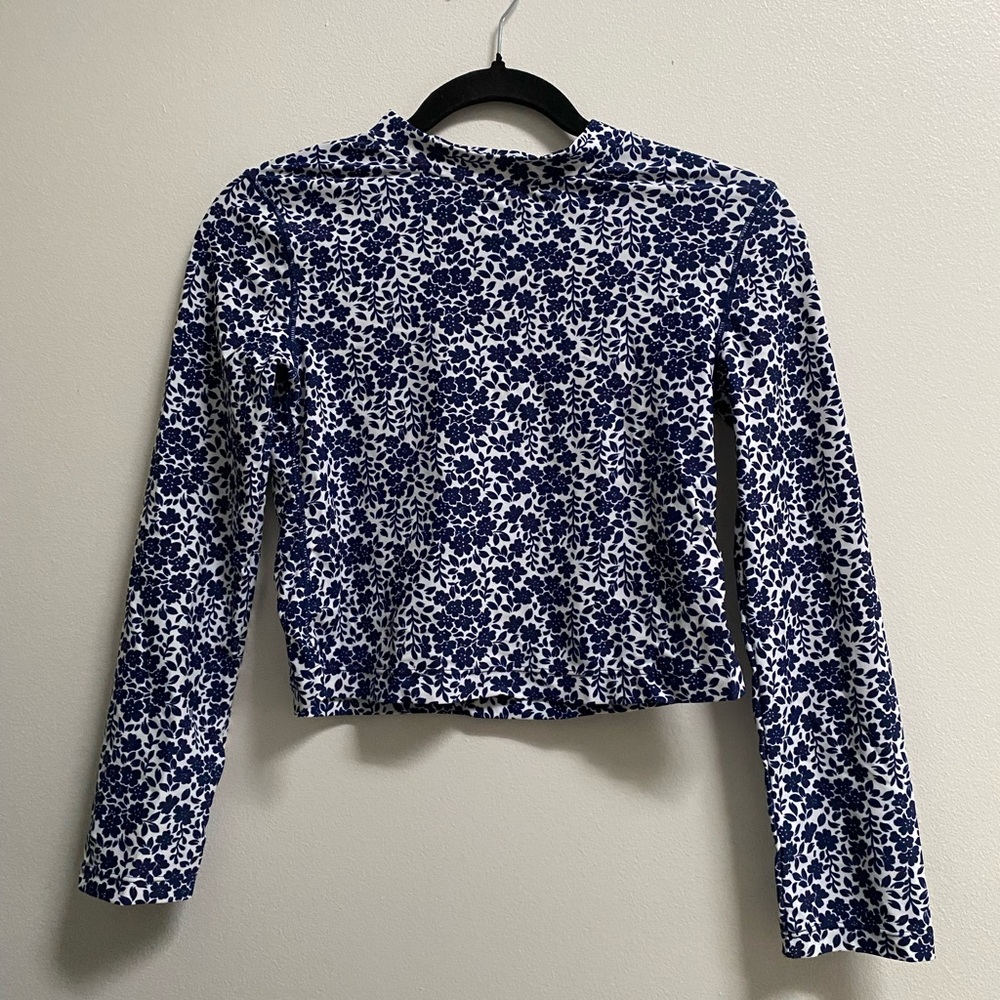 Gap Kids Floral Printed Rashguard XL (12)